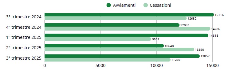 Avviamentie cessazioni