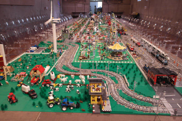 Diorama della città
