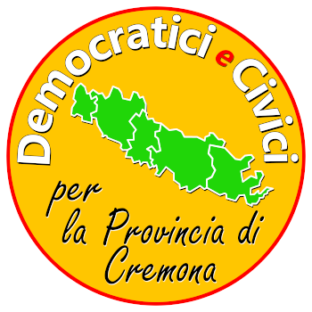 Simbolo della lista Democratici e Civici per la Provincia di Cremona